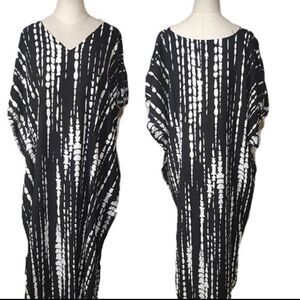 Black and White Caftan